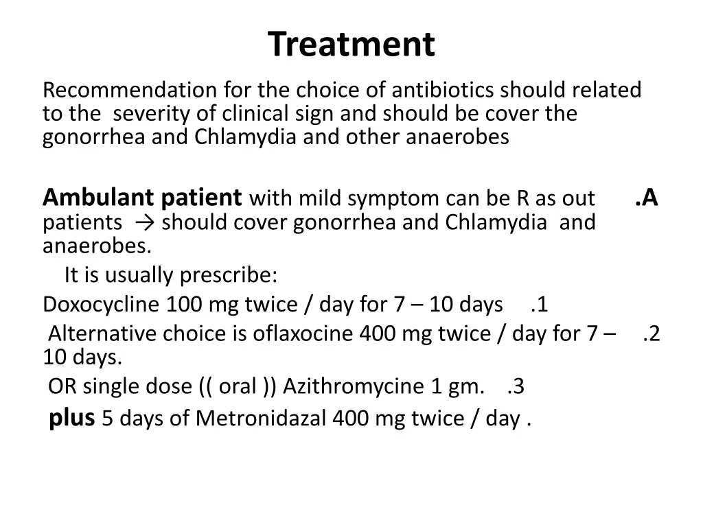 treatment