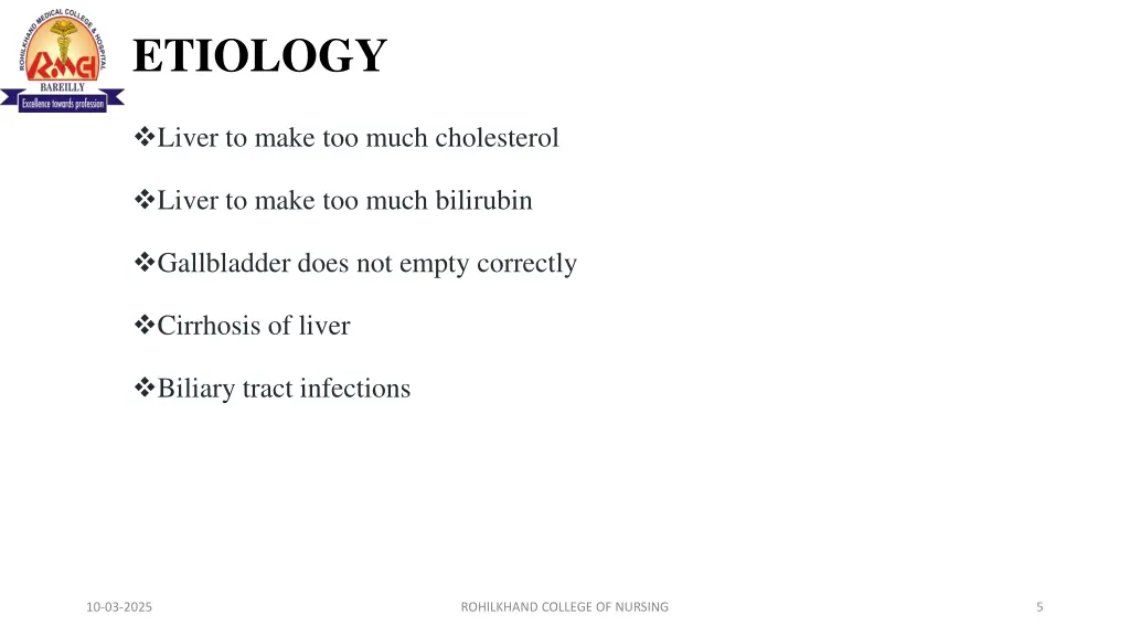 etiology