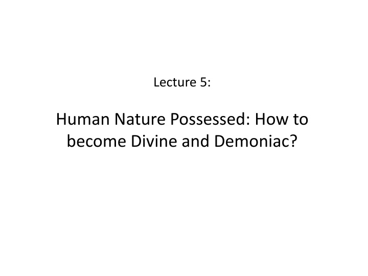 lecture 5