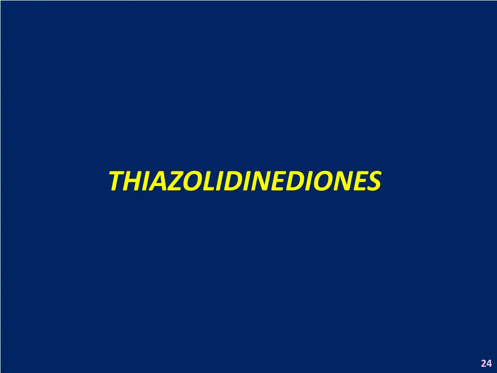 thiazolidinediones