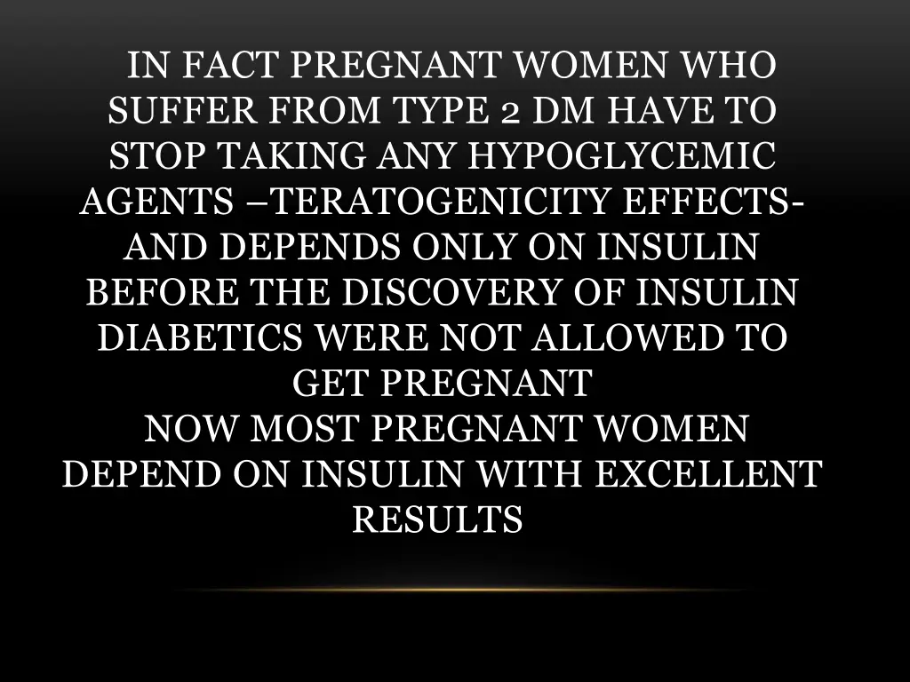 in fact pregnant women who suffer from type