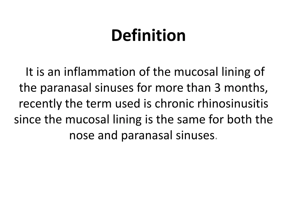 definition