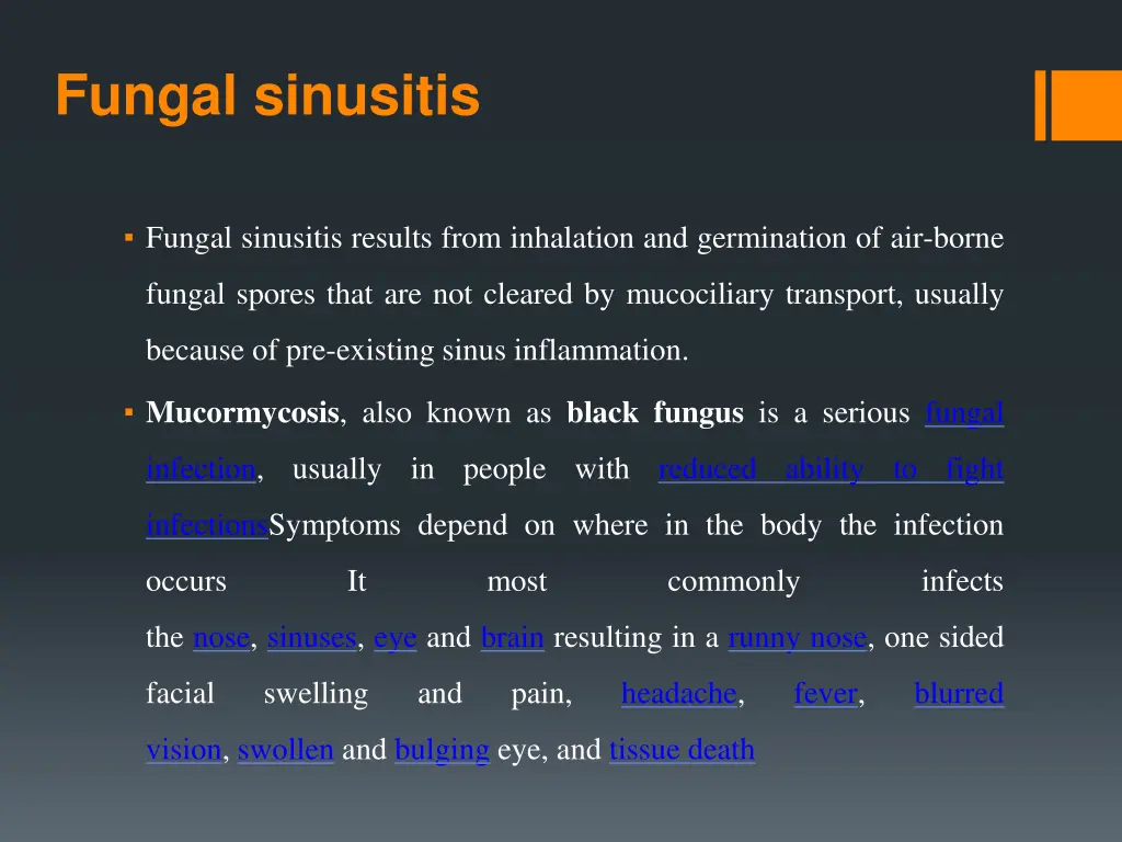 fungal sinusitis