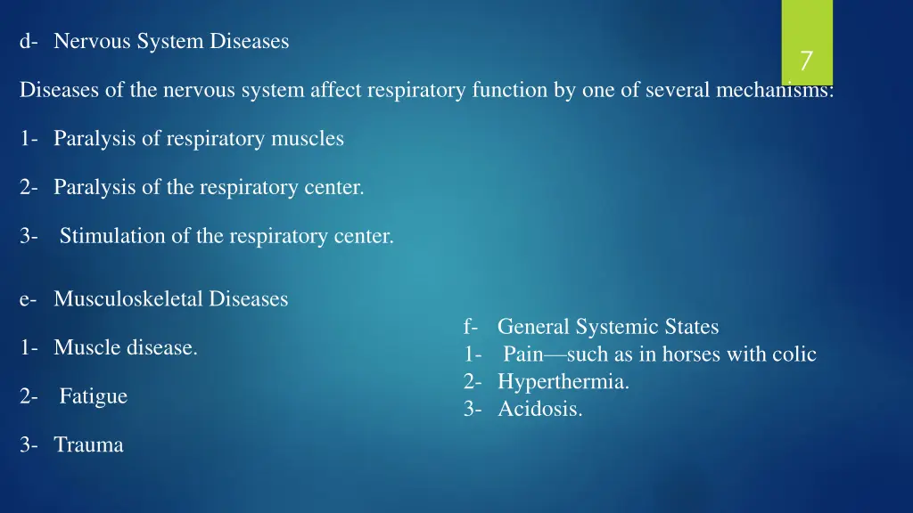 d nervous system diseases