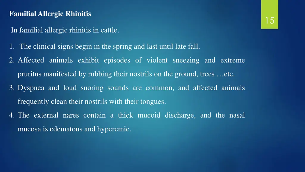 familial allergic rhinitis