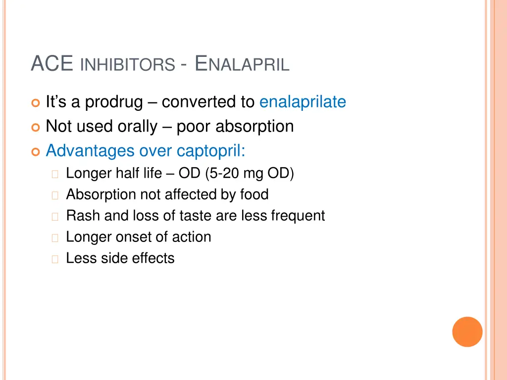 ace inhibitors e nalapril