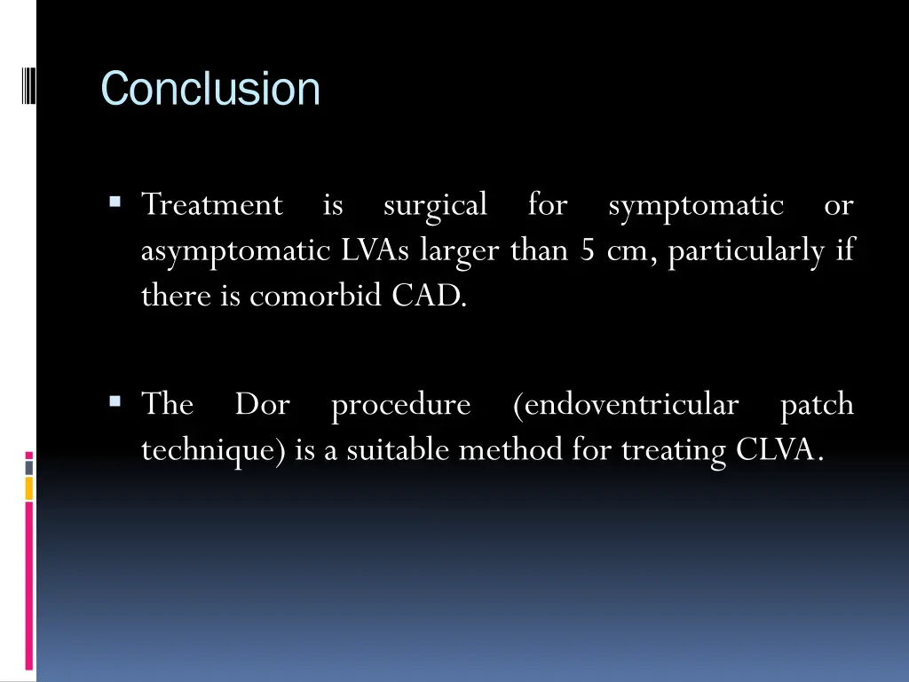 conclusion
