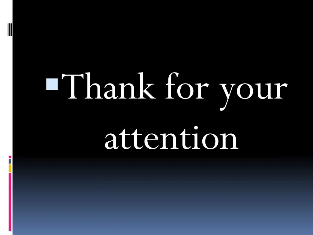 thank for your attention