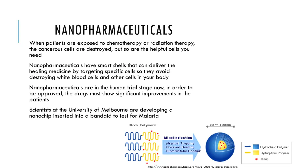 nanopharmaceuticals when patients are exposed