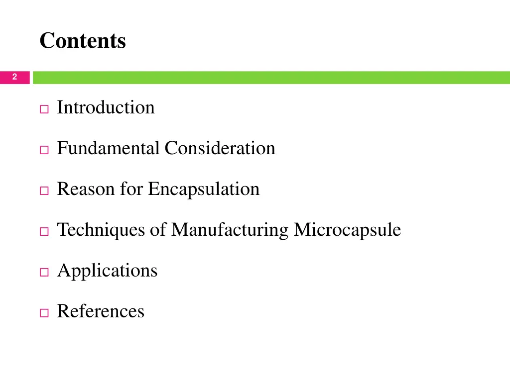 contents