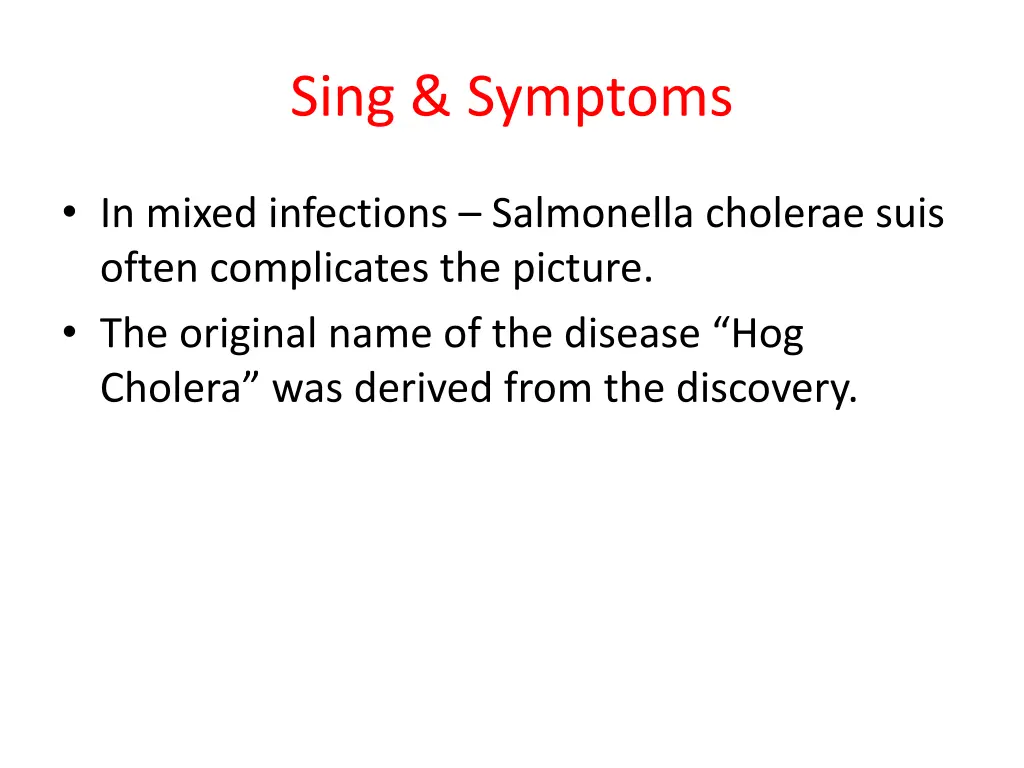 sing symptoms 1
