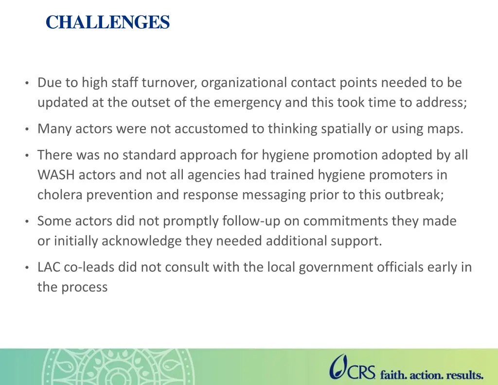 challenges