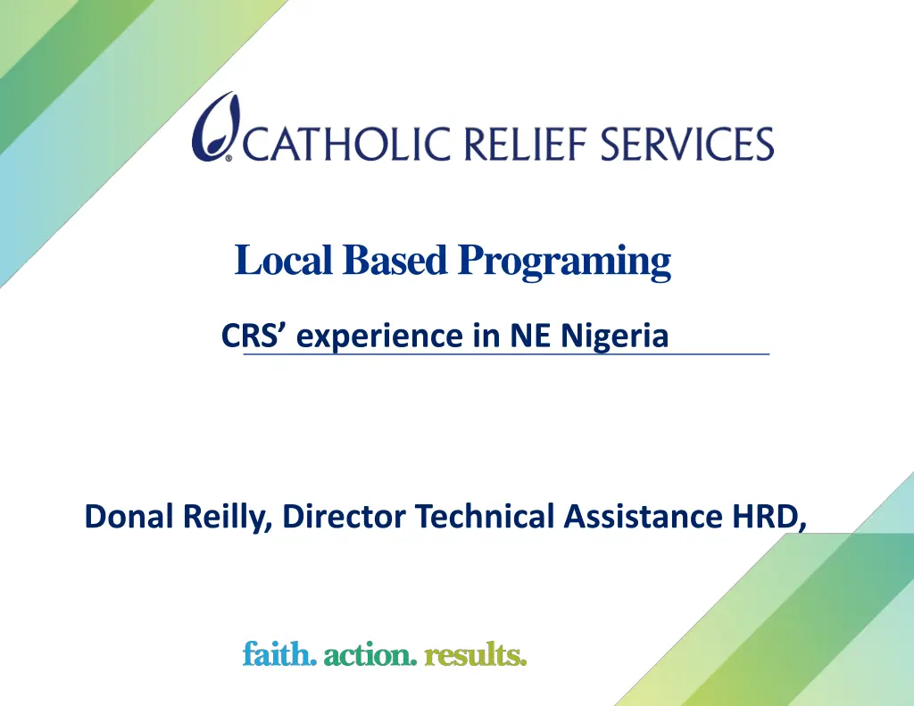 local based programing