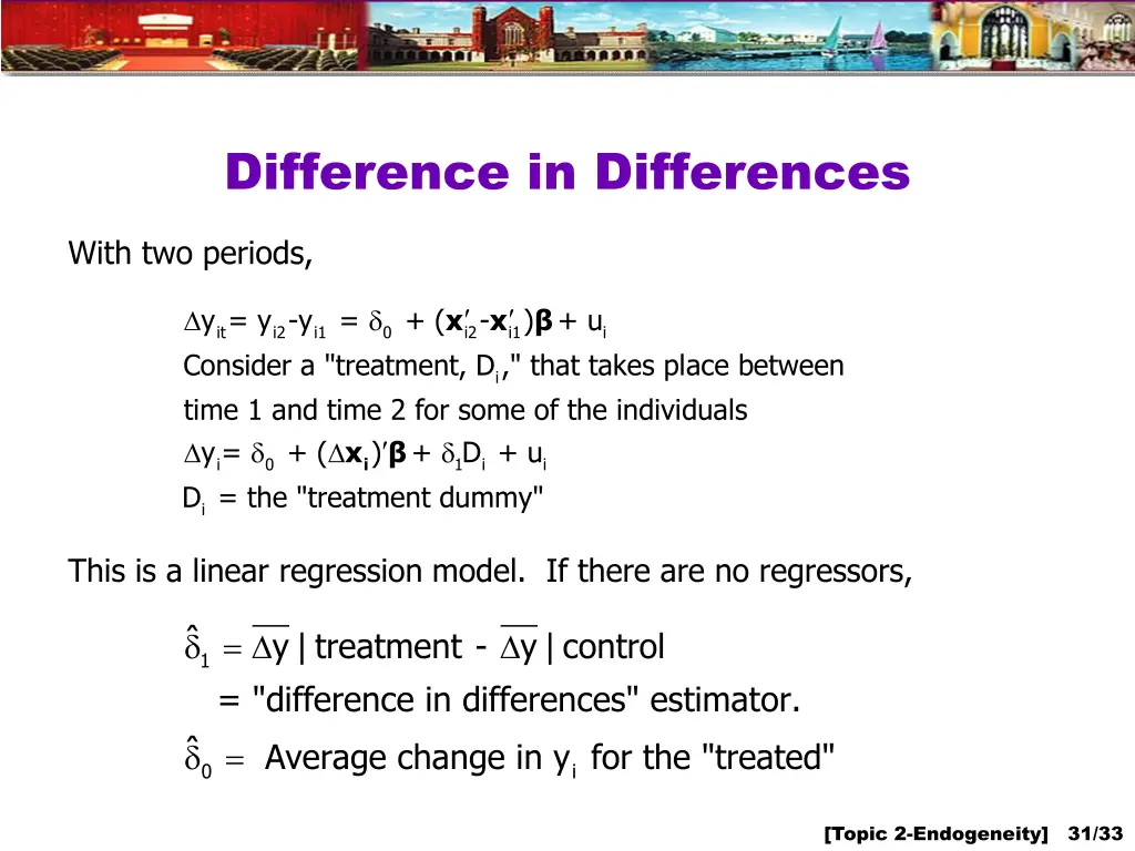 difference in differences