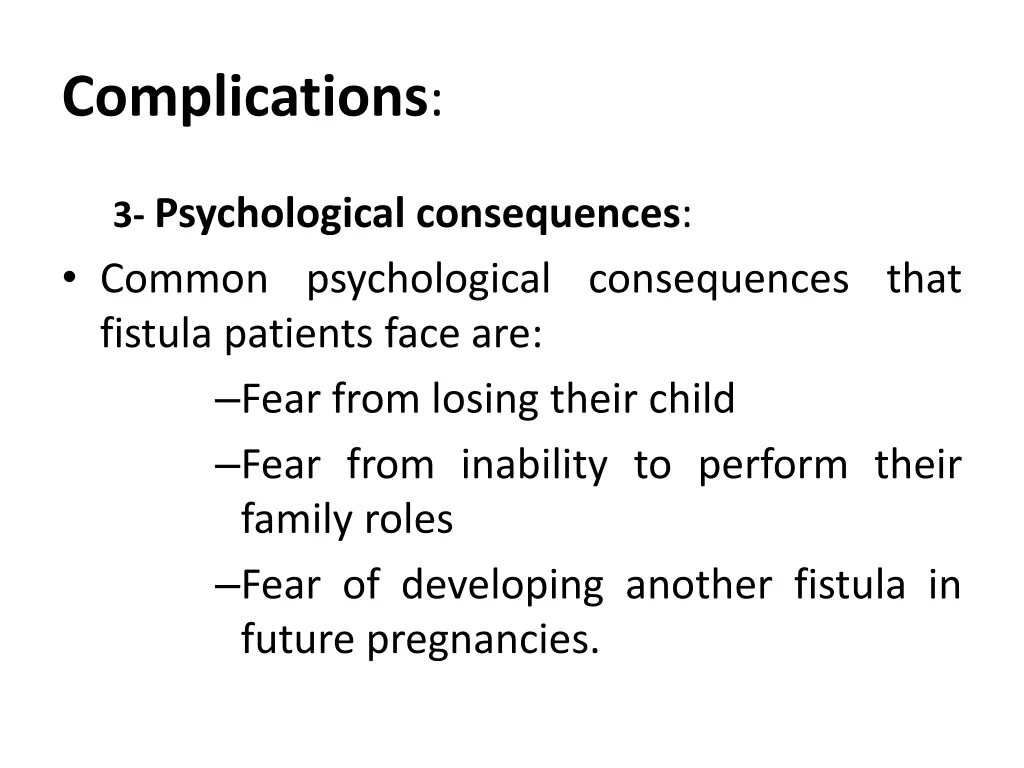 complications 6