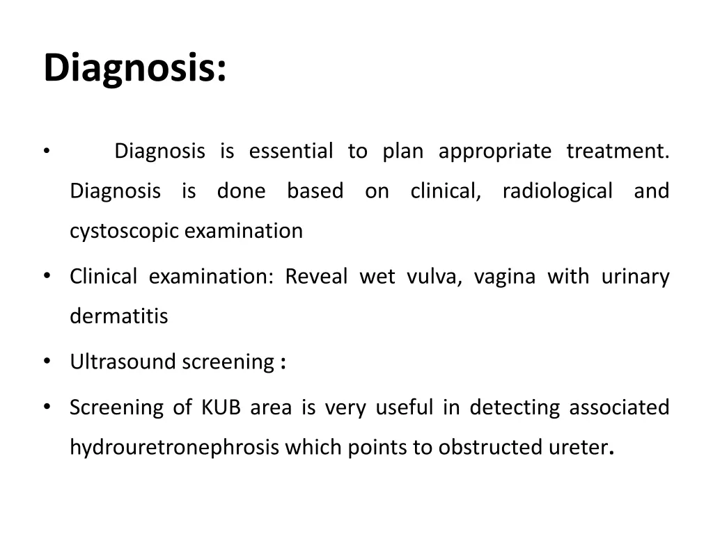 diagnosis