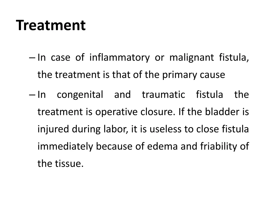 treatment
