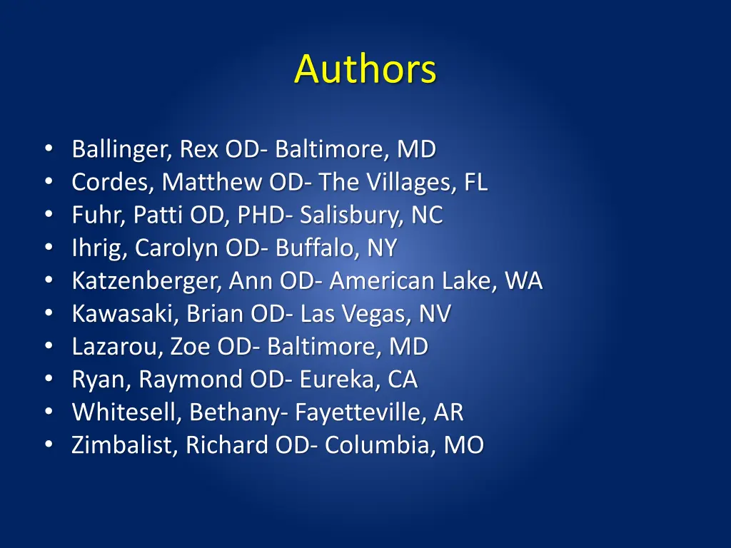 authors