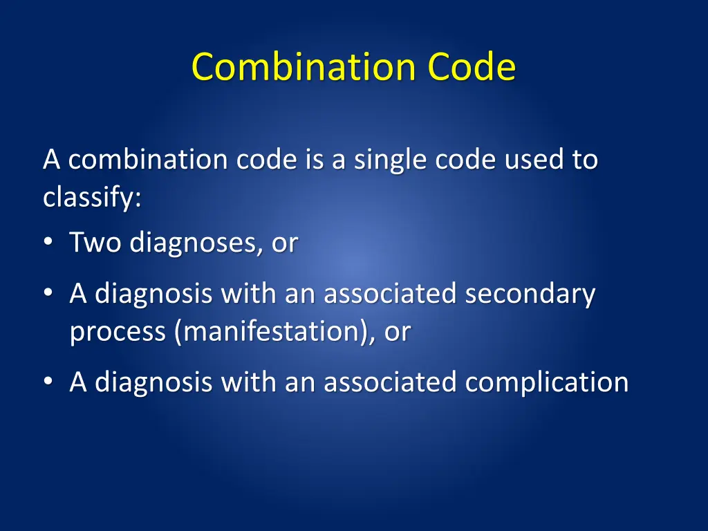 combination code