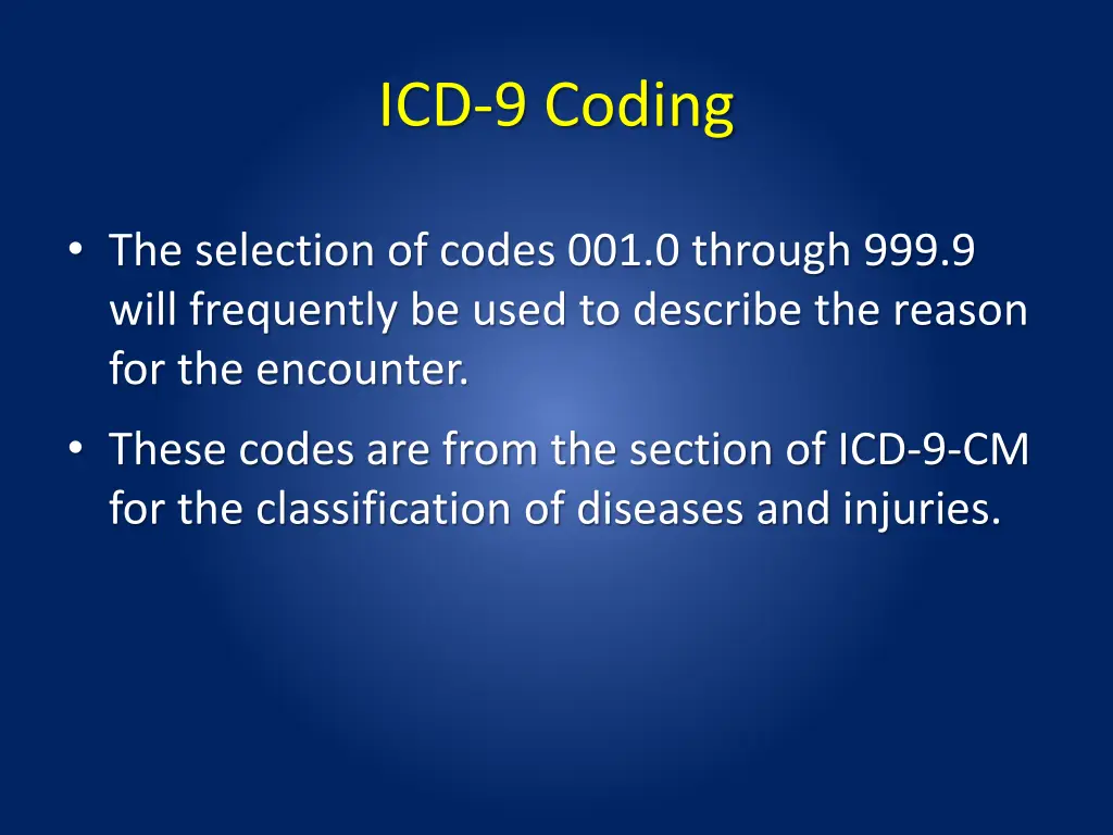 icd 9 coding 2