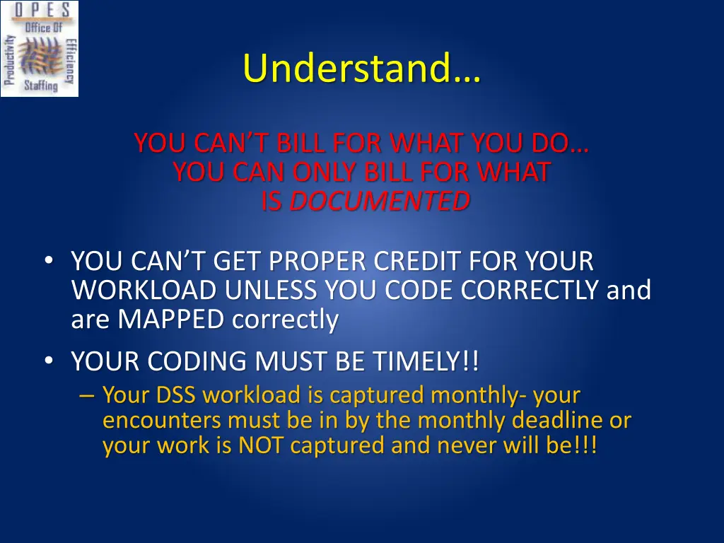 understand