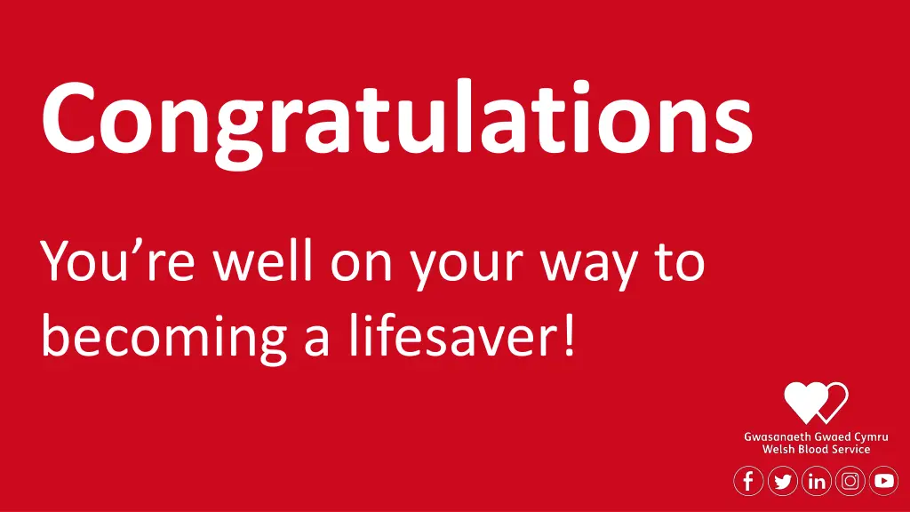 congratulations