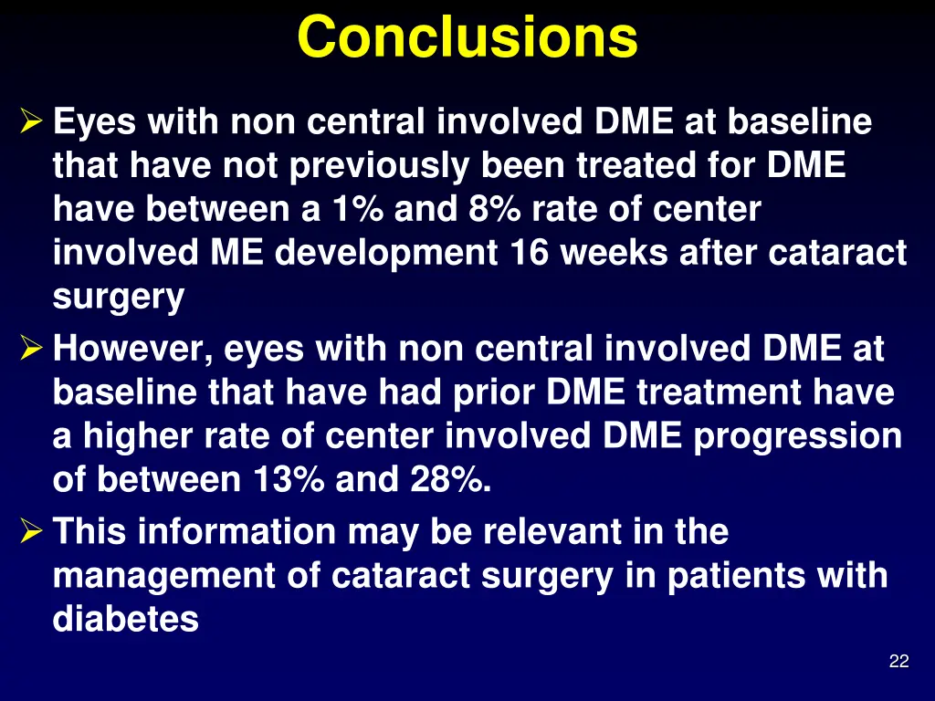 conclusions 1