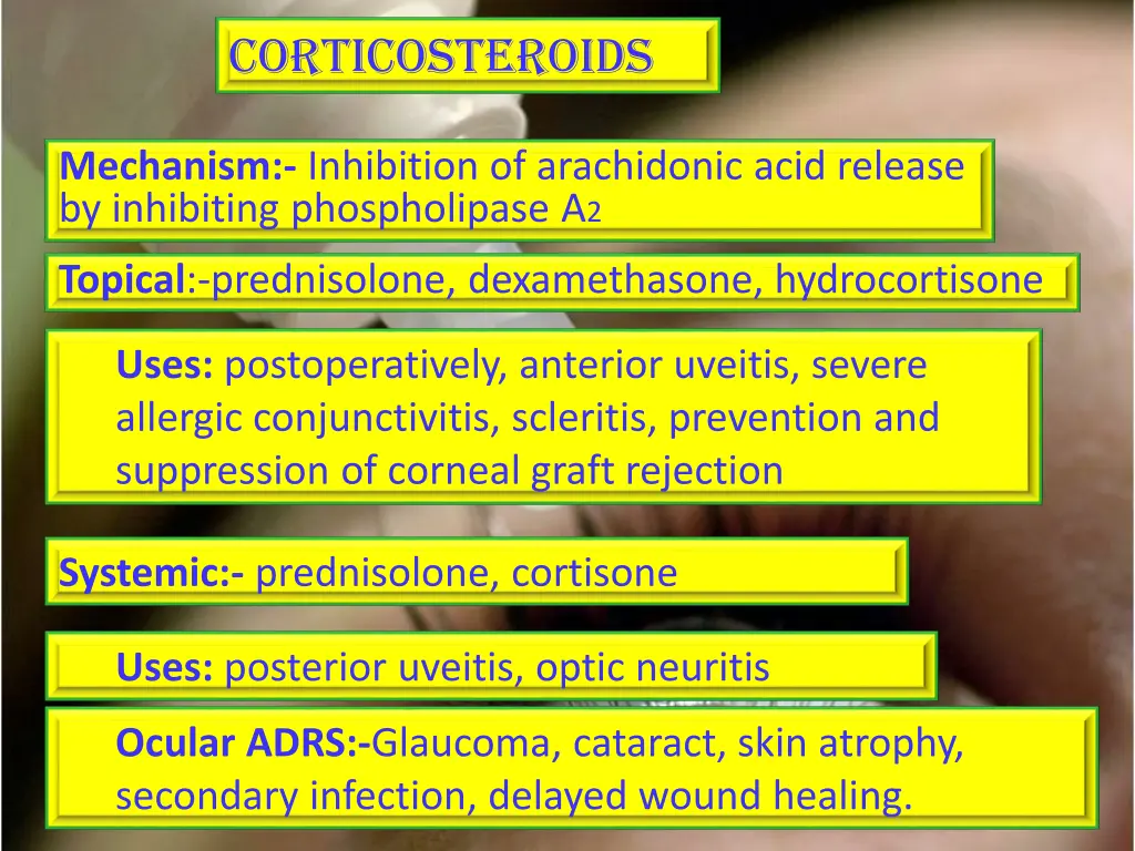 corticosteroids