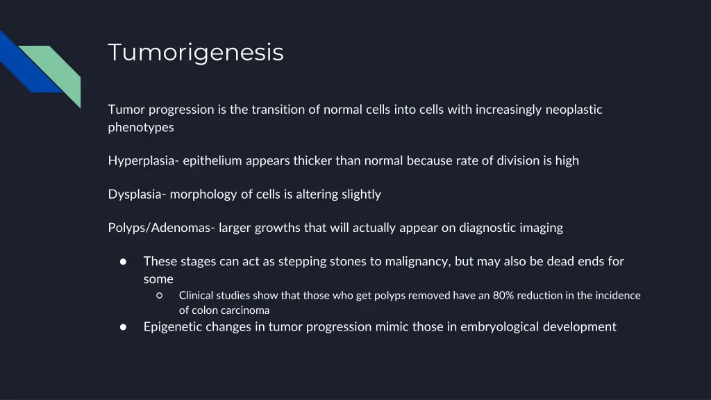 tumorigenesis