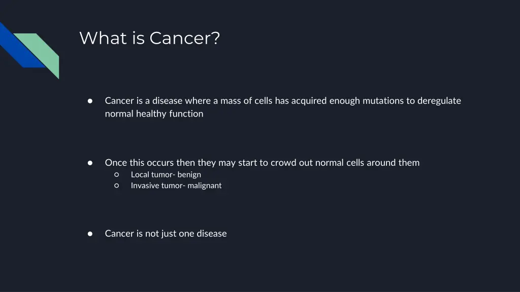 what is cancer