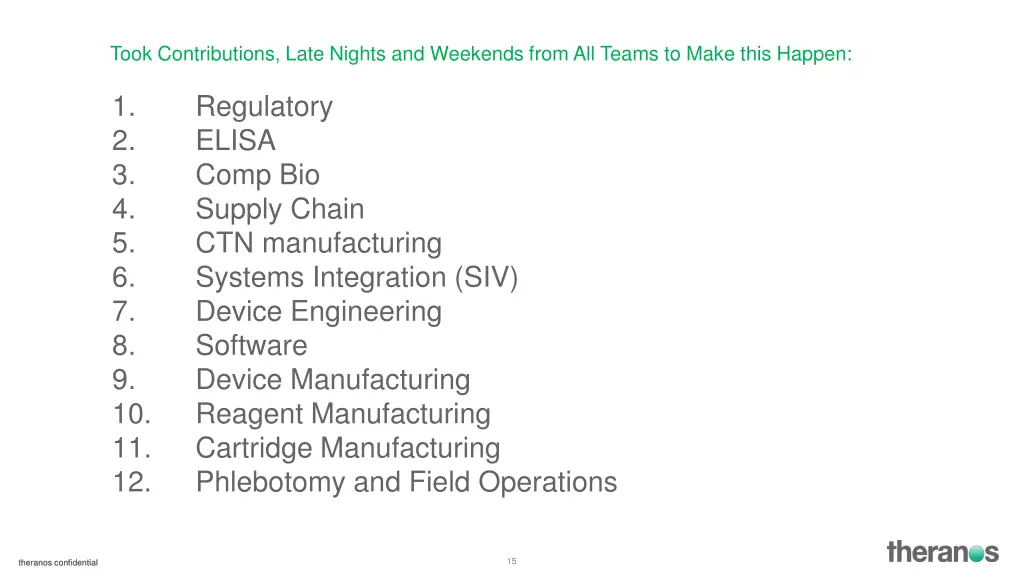 took contributions late nights and weekends from