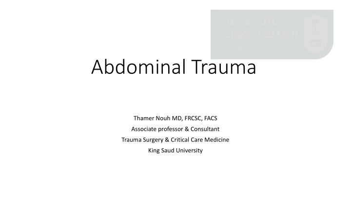 abdominal trauma