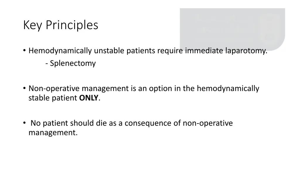 key principles