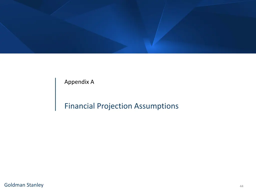 appendix a