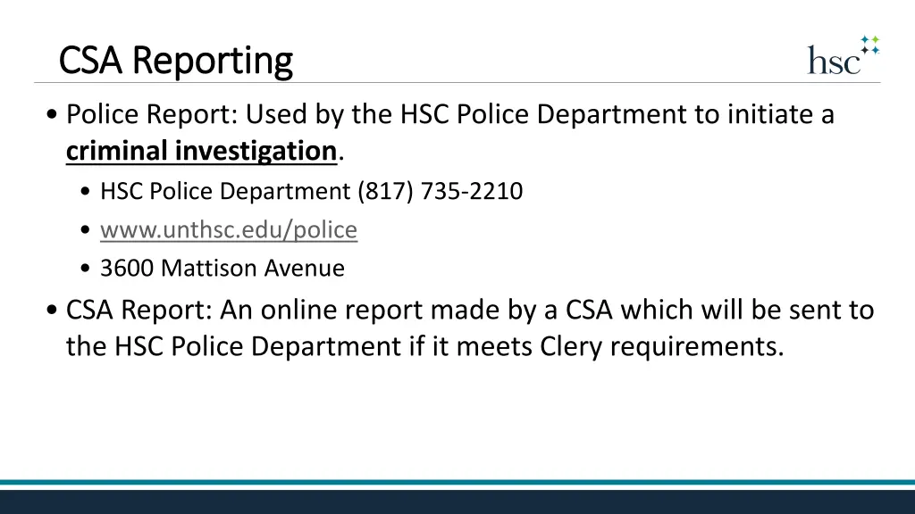 csa reporting csa reporting 1