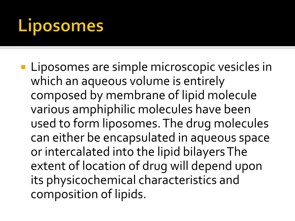 liposomes are simple microscopic vesicles