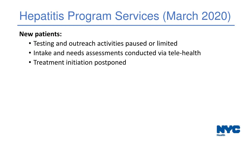 hepatitis program services march 2020 1