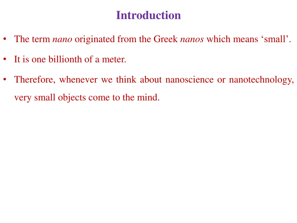 introduction
