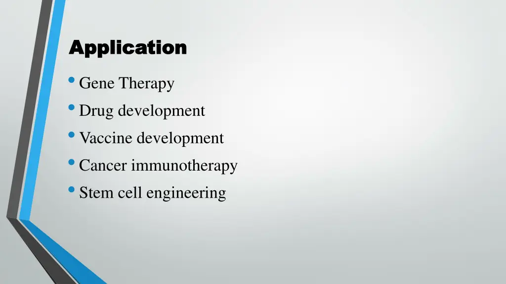 application application gene therapy drug