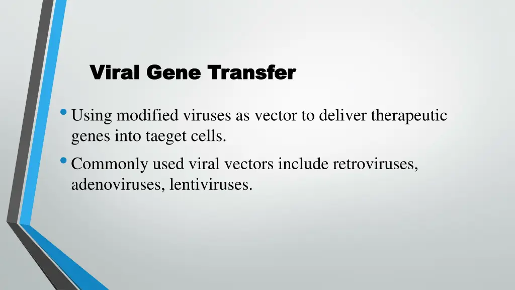 viral gene transfer viral gene transfer