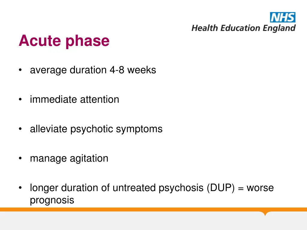 acute phase