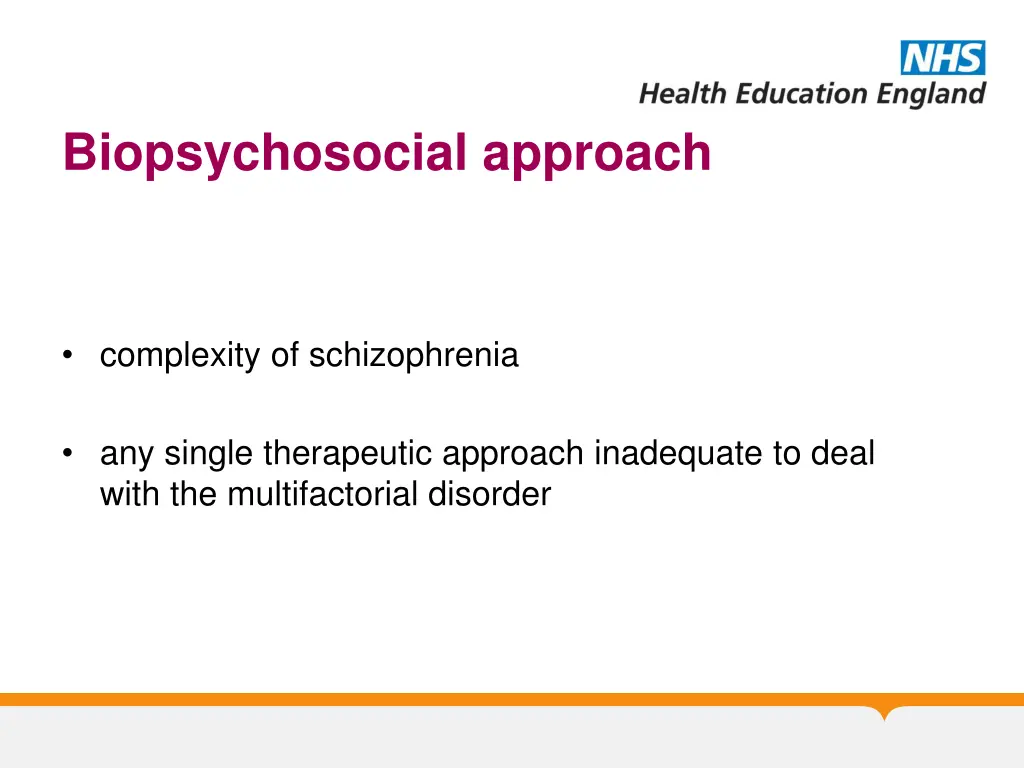 biopsychosocial approach