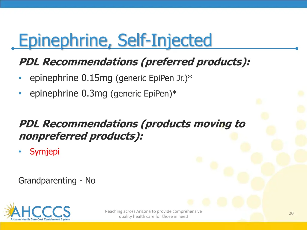 epinephrine self injected