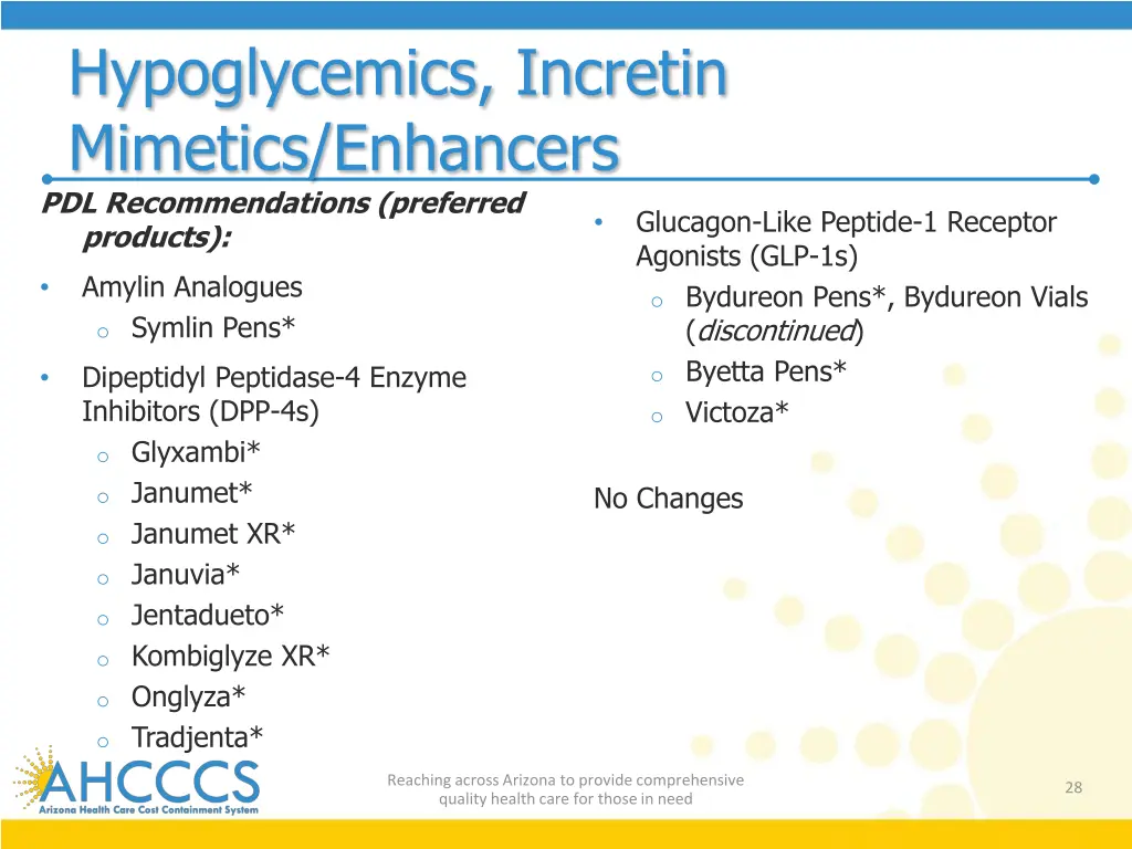 hypoglycemics incretin mimetics enhancers