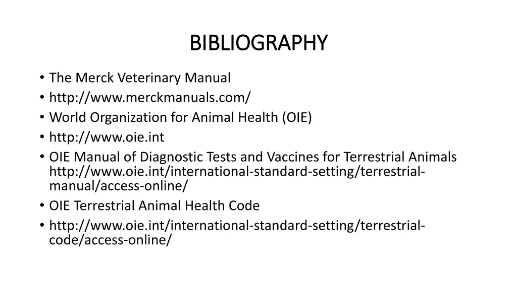bibliography bibliography