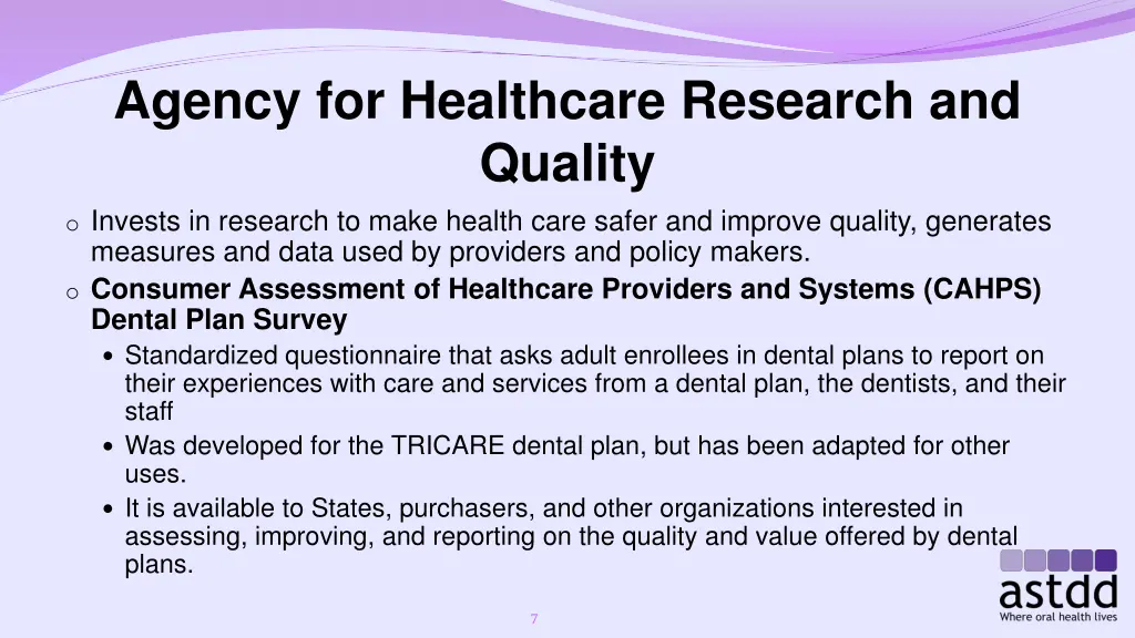 agency for healthcare research and quality