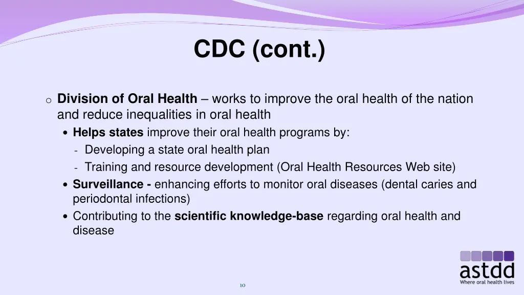 cdc cont 1