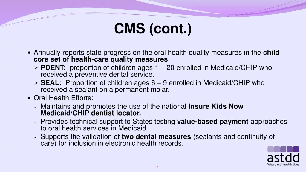 cms cont