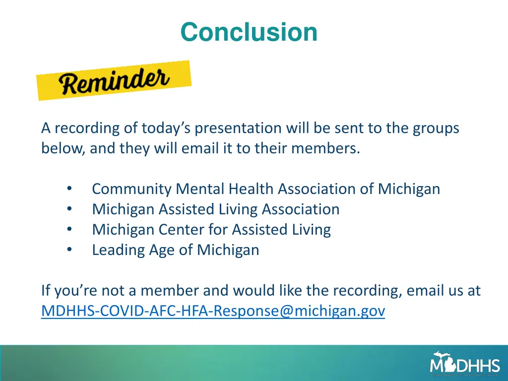 conclusion