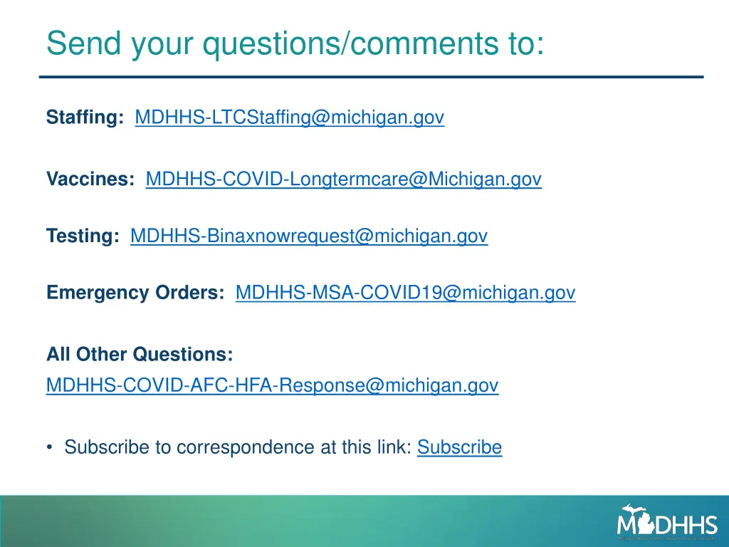 send your questions comments to
